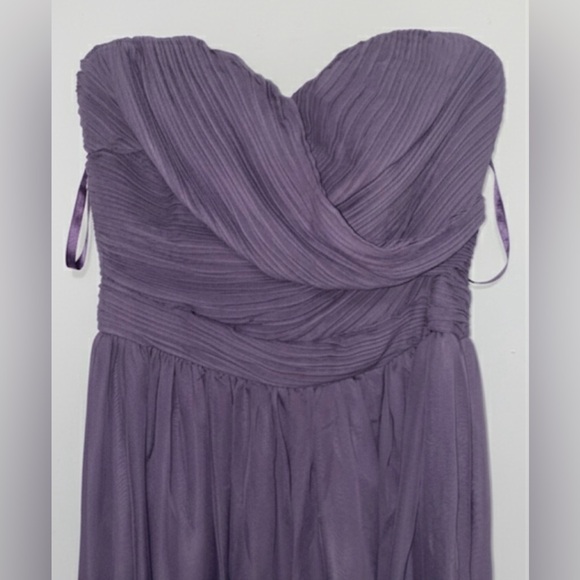 💜🤍 Tevolio Deep Purple Dress 🤍💜 - Picture 5 of 10